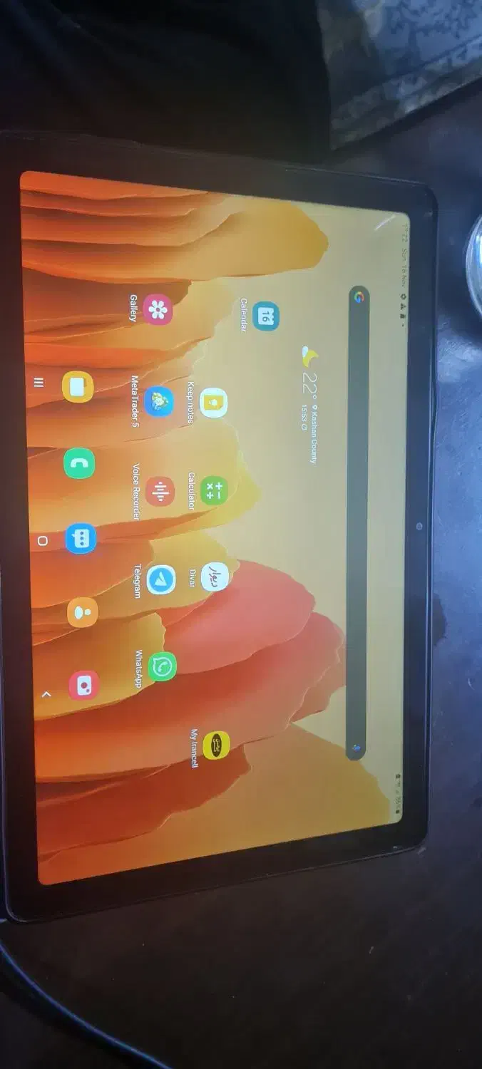 تبلت 10+ اینچی سامسونگ tab 7|تبلت|کاشان, کارگر|دیوار