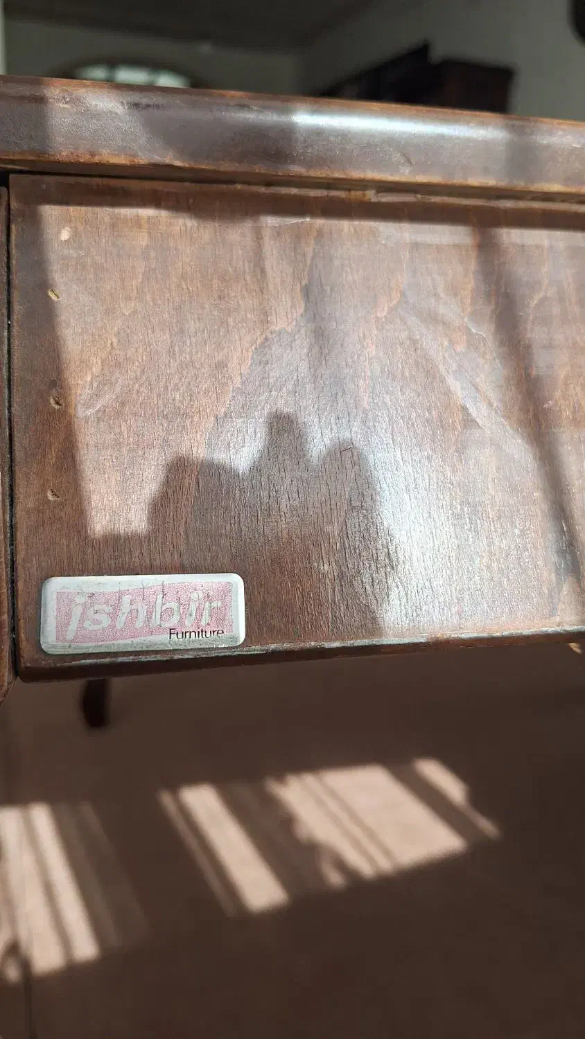 فقط میز غذاخوری ۴ نفره چوب ترک|میز و صندلی غذاخوری|اردبیل, |دیوار