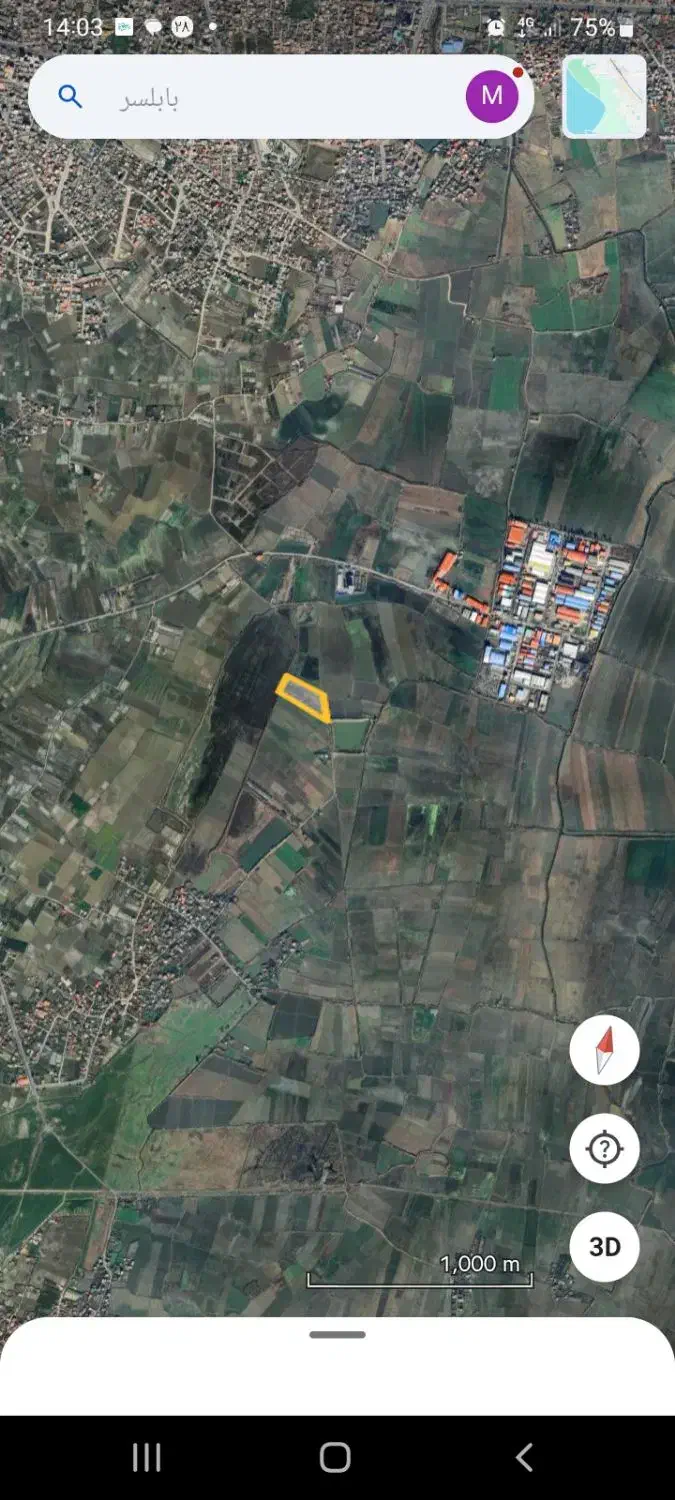 زمین کشاورزی روستای پایین احمد کلا|فروش دفتر صنعتی، کشاورزی، تجاری|هادی شهر, |دیوار