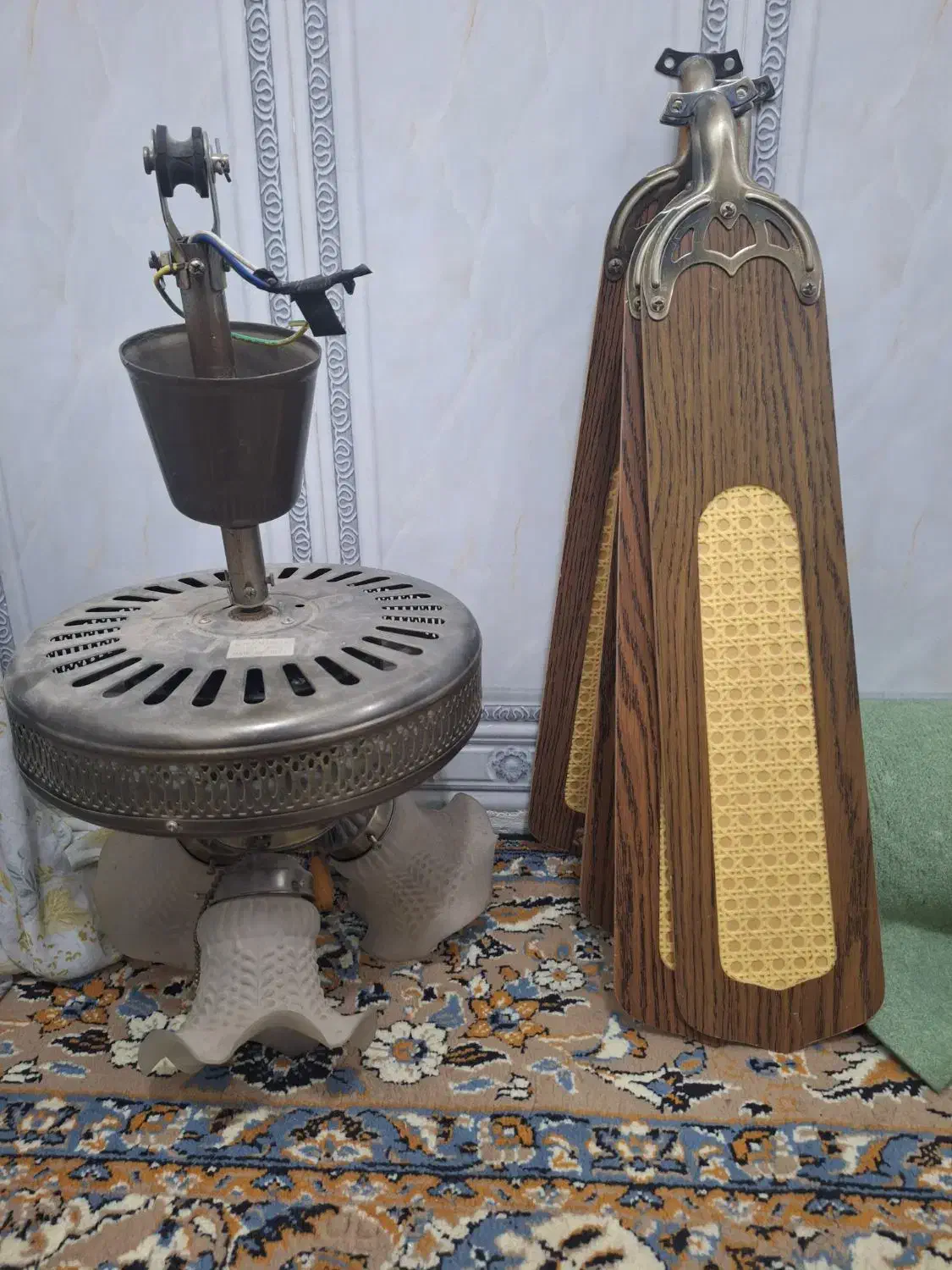 پنکه|پنکه و تصفیهکنندهٔ هوا|دزفول, |دیوار