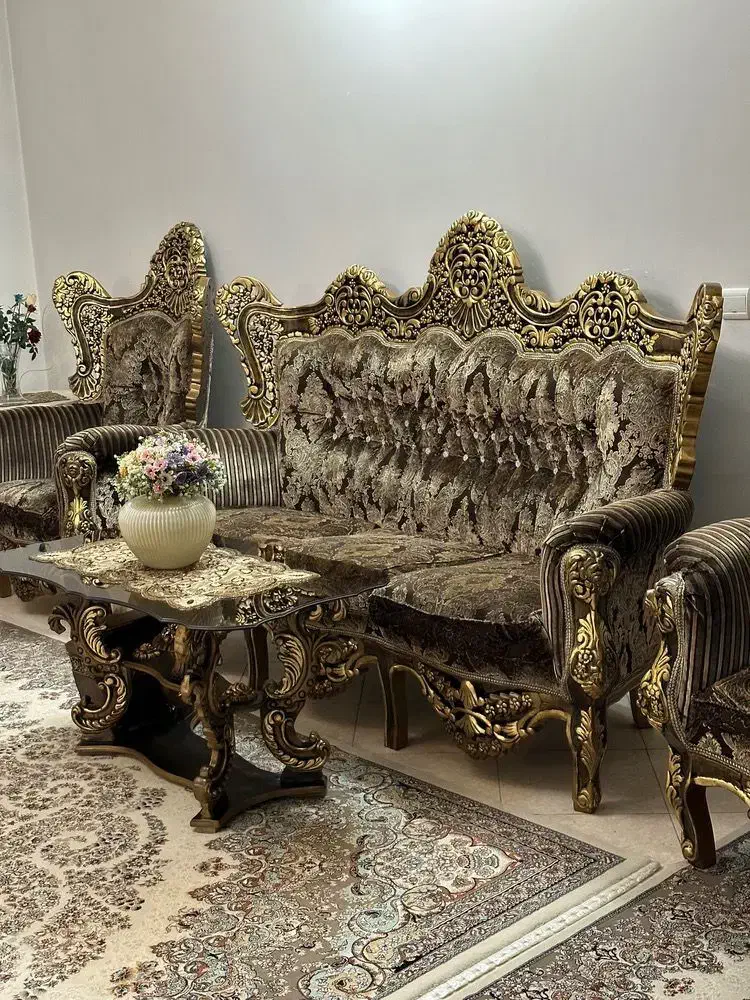 مبل سلطنتی|مبلمان خانگی و میز عسلی|ماهدشت, |دیوار