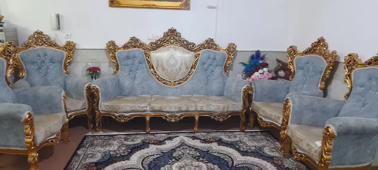 مبل سلطنتی شیک|مبلمان خانگی و میز عسلی|قم, بکایی|دیوار