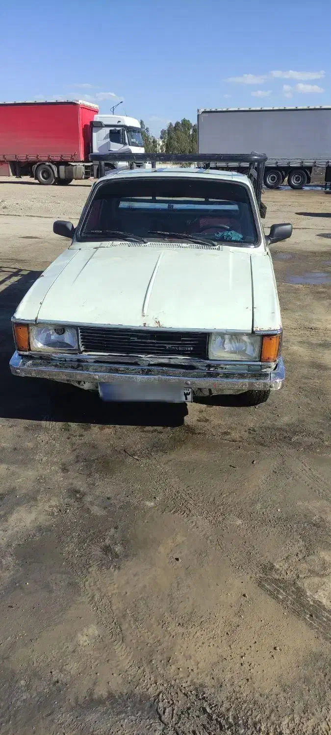 وانت پیکان دوگانه شرکتی مدل 85 معاوضه باپراید|خودرو سواری و وانت|شیراز, گچی|دیوار