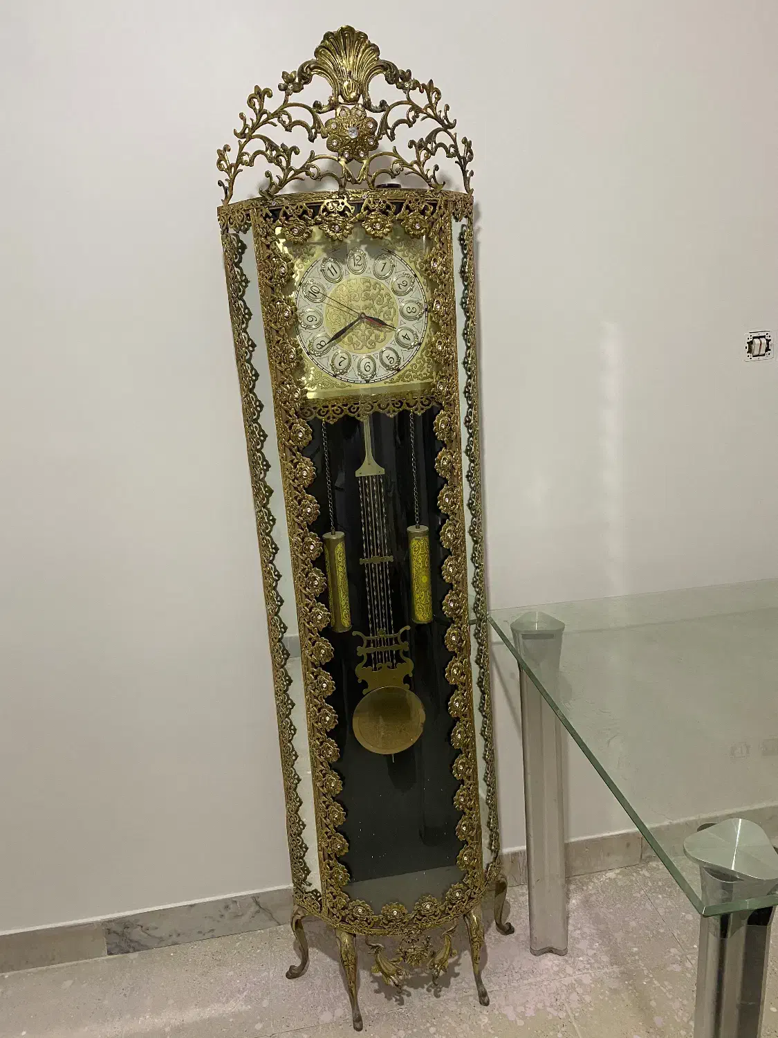 ساعت ایستاده برنز|ساعت دیواری و تزئینی|شهریار, اصیل آباد|دیوار