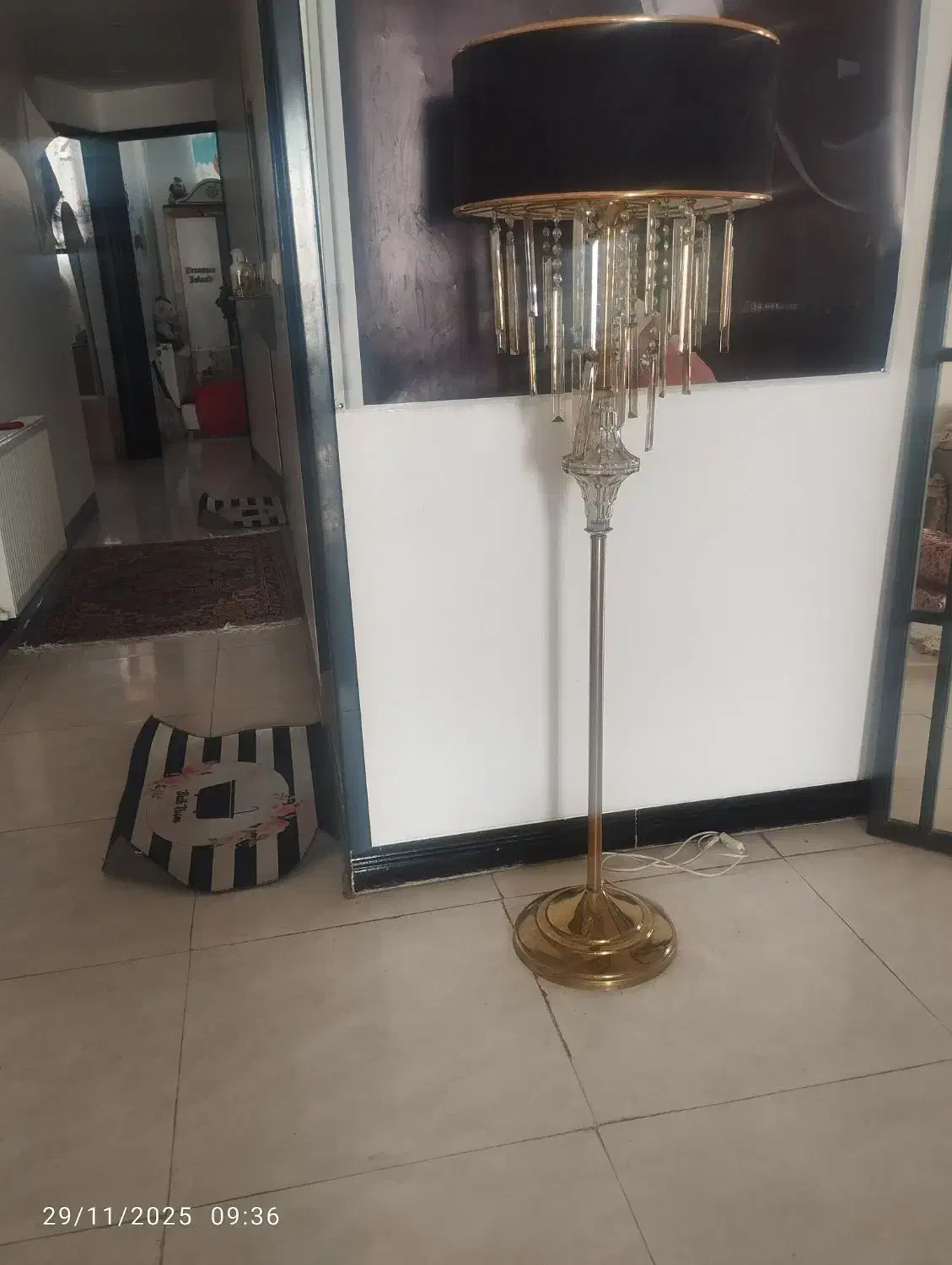 لوستر با آباژور|لوستر و چراغ آویز|یزد, |دیوار