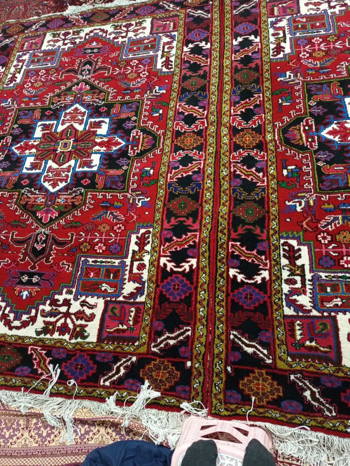 جوت ۶ متری نونو بارماختوخوش دستباف|فرش|خواجه, |دیوار