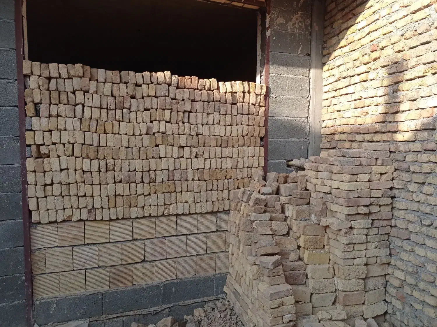 آجر زبره|مصالح و تجهیزات ساختمان|فرخ‌شهر, |دیوار