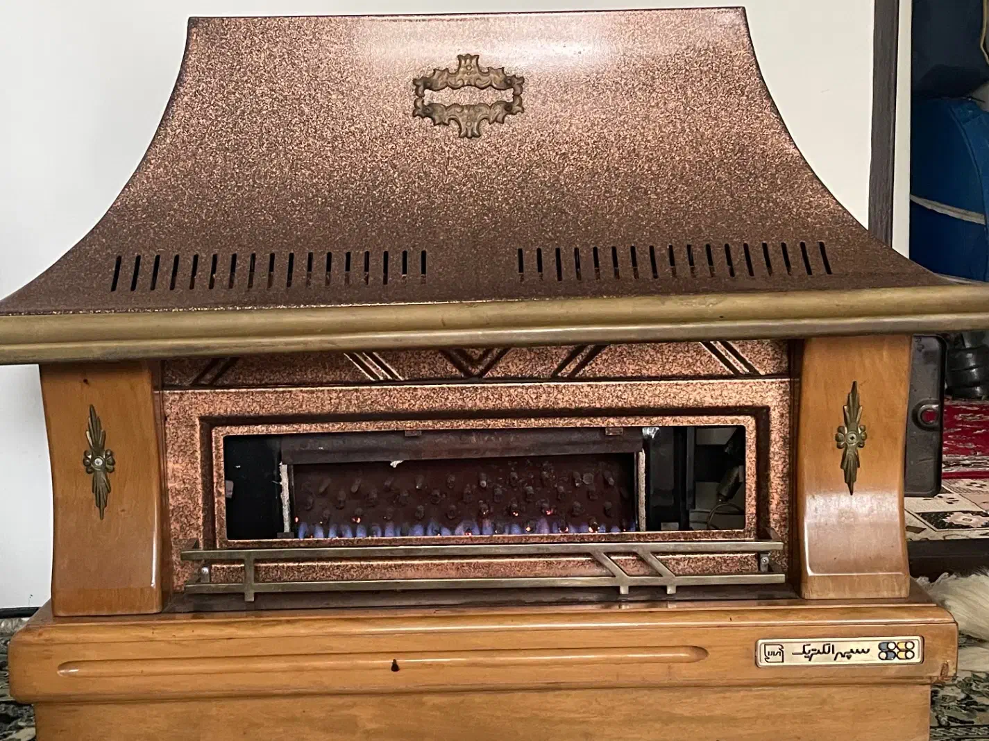 بخاری شومینه ای فروش فوری|بخاری، هیتر، شومینه|تنکابن, |دیوار