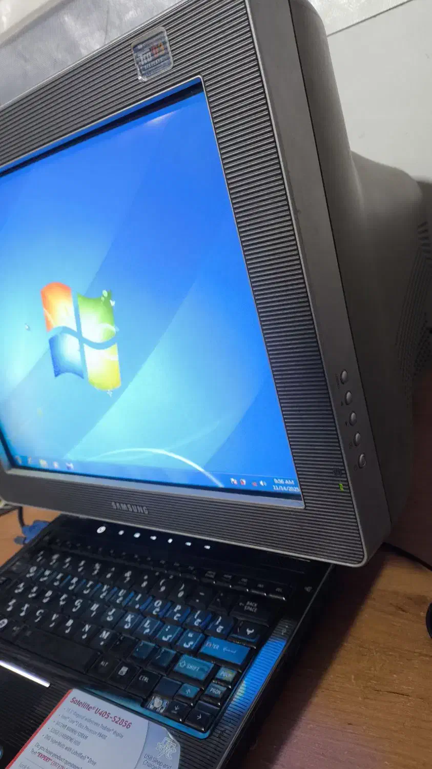 مانیتور سامسونگ و لپتاپ|رایانه همراه|گنبد کاووس, |دیوار