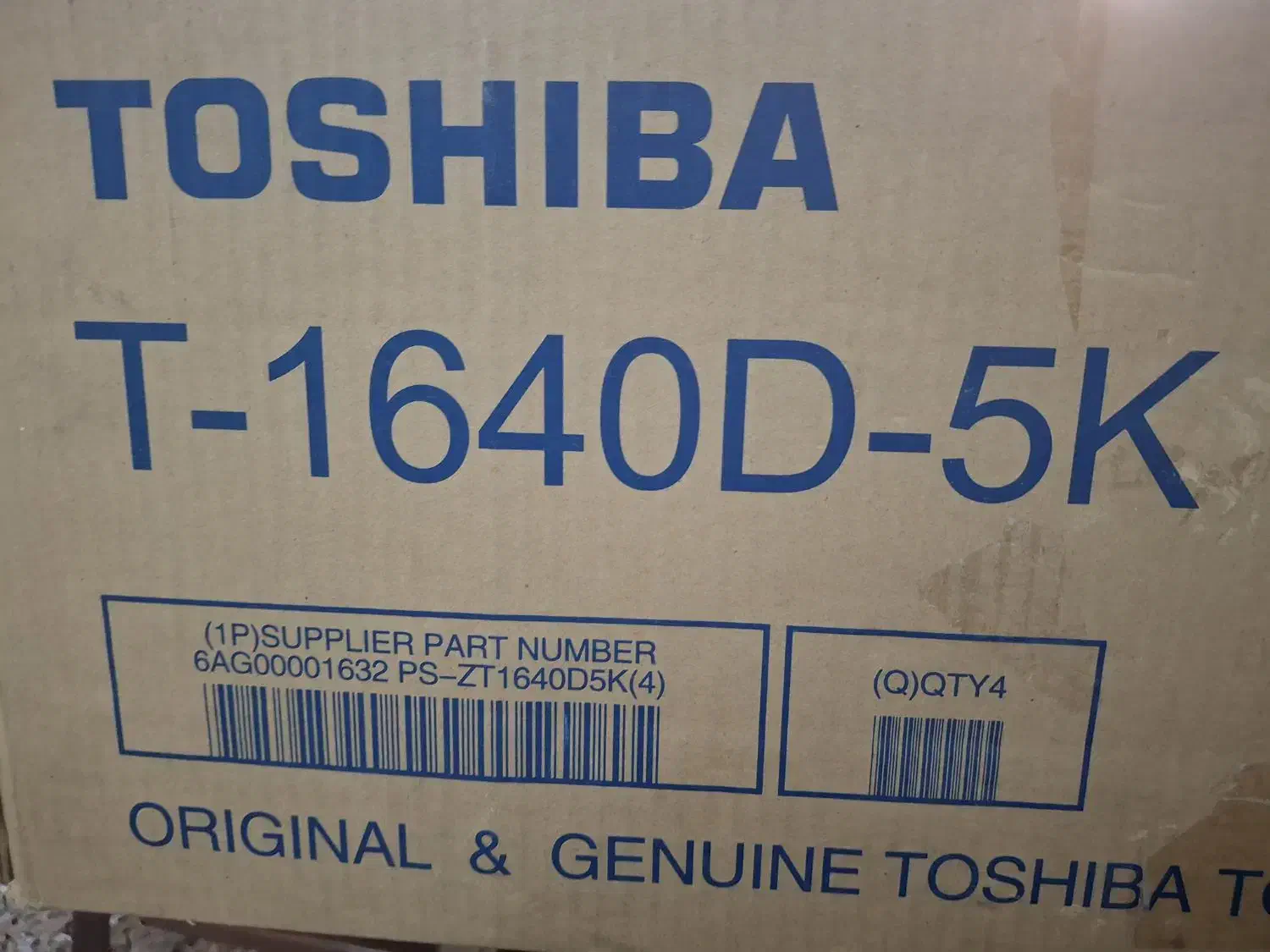 سه عدد تونر اصلی و آکبند Toshiba T-1640D-5K|پرینتر، اسکنر، کپی، فکس|تهران, علم و صنعت|دیوار