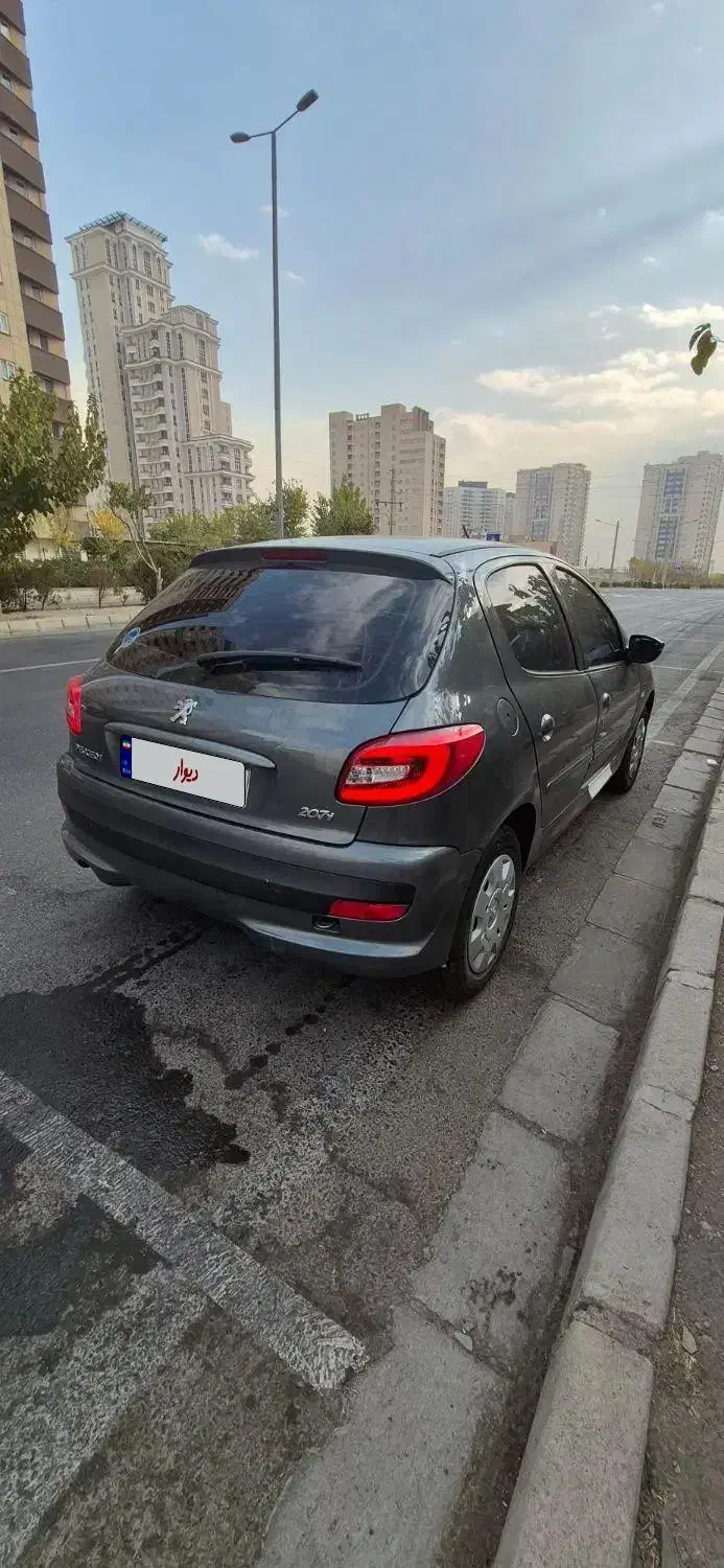 پژو ۲۰۷ tu3 خاکستری ۱۴۰۴|خودرو سواری و وانت|ری, دولتآباد|دیوار