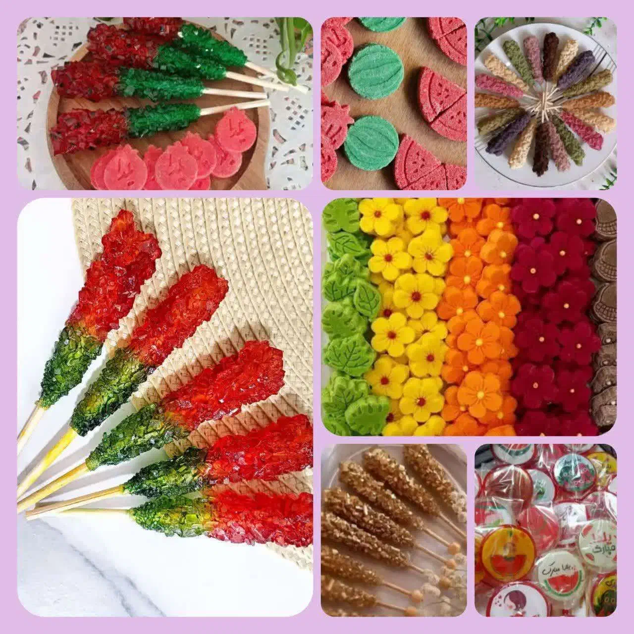 انواع قند نبات آبنبات چوبی یلدا|خوردنی و آشامیدنی|شیراز, گلشن|دیوار