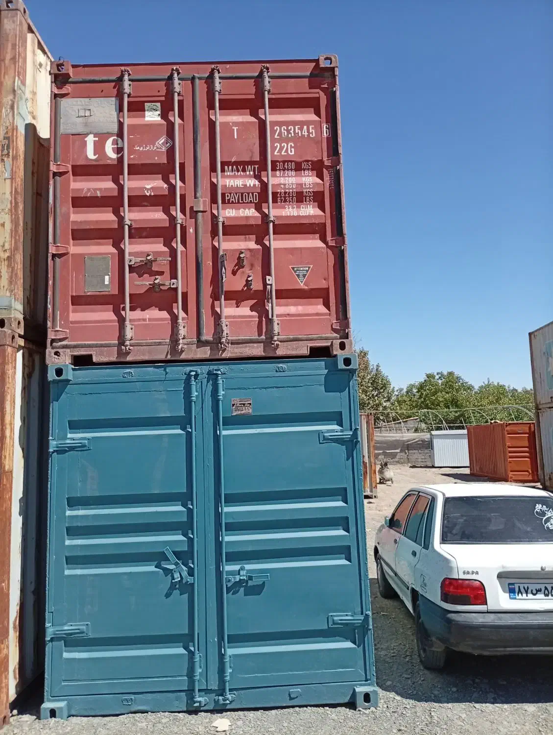 کانتینر ۲۰فوت و ۴۰فوت|مصالح و تجهیزات ساختمان|مشهد, شهید جنگی|دیوار