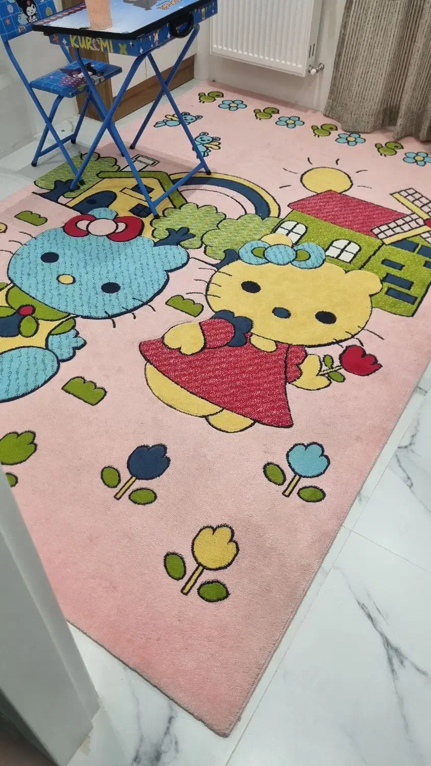 فرش ۶ متری اتاق کودک|فرش|رباط‌کریم, رباط‌کریم|دیوار