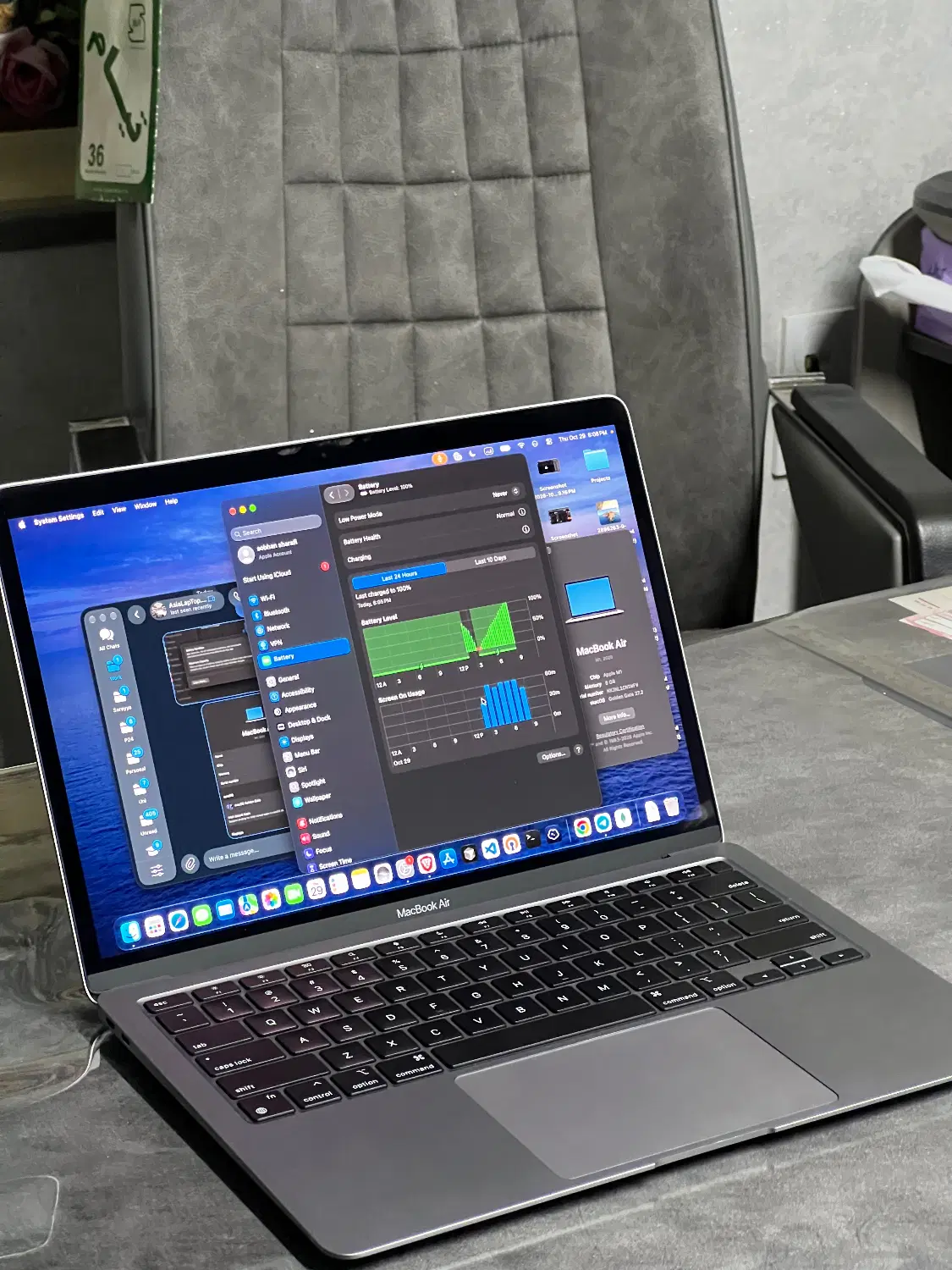 MacBook Air m1|رایانه همراه|یزد, |دیوار