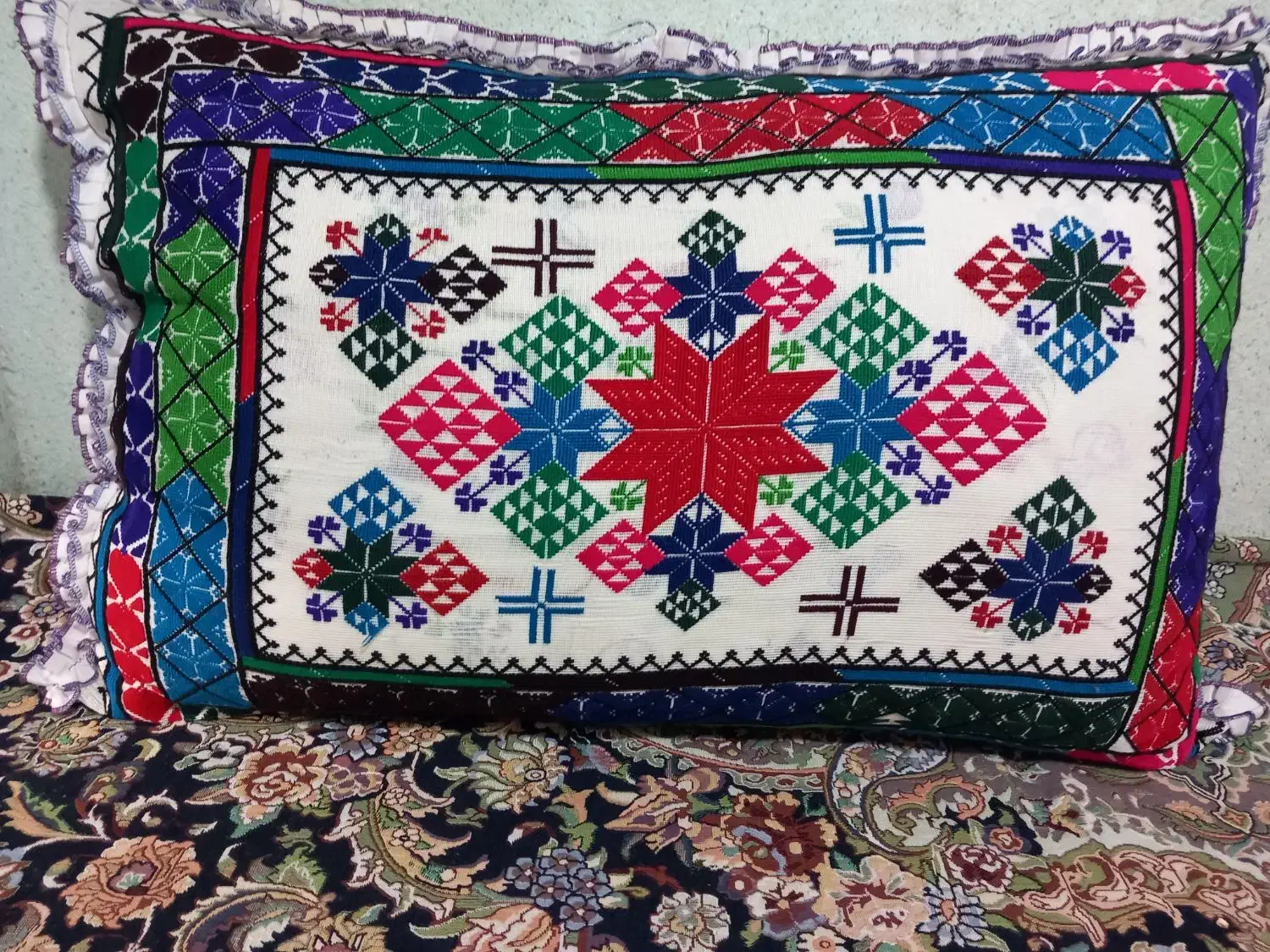 بالشت|پشتی|یزد, |دیوار