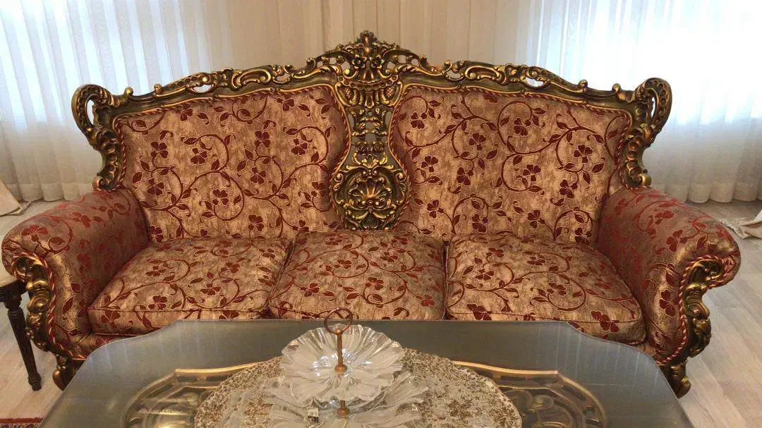 مبلمان و میز غذاخوری ده نفره استیل|مبلمان خانگی و میز عسلی|رشت, بلوار گیلان|دیوار