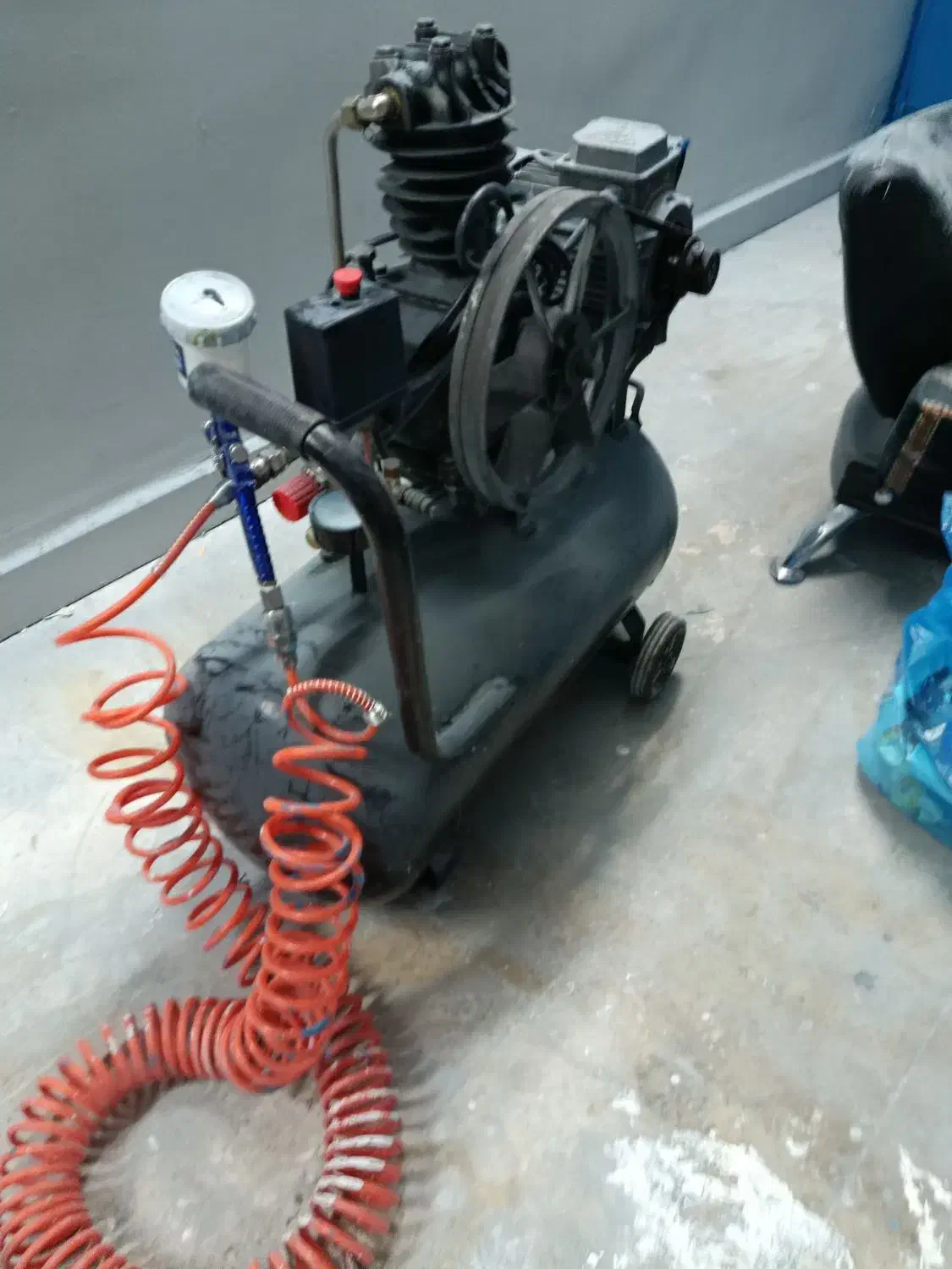 کمپرسور هوا انجین آلمانی روغنی|ابزارآلات|اهواز, نادری|دیوار