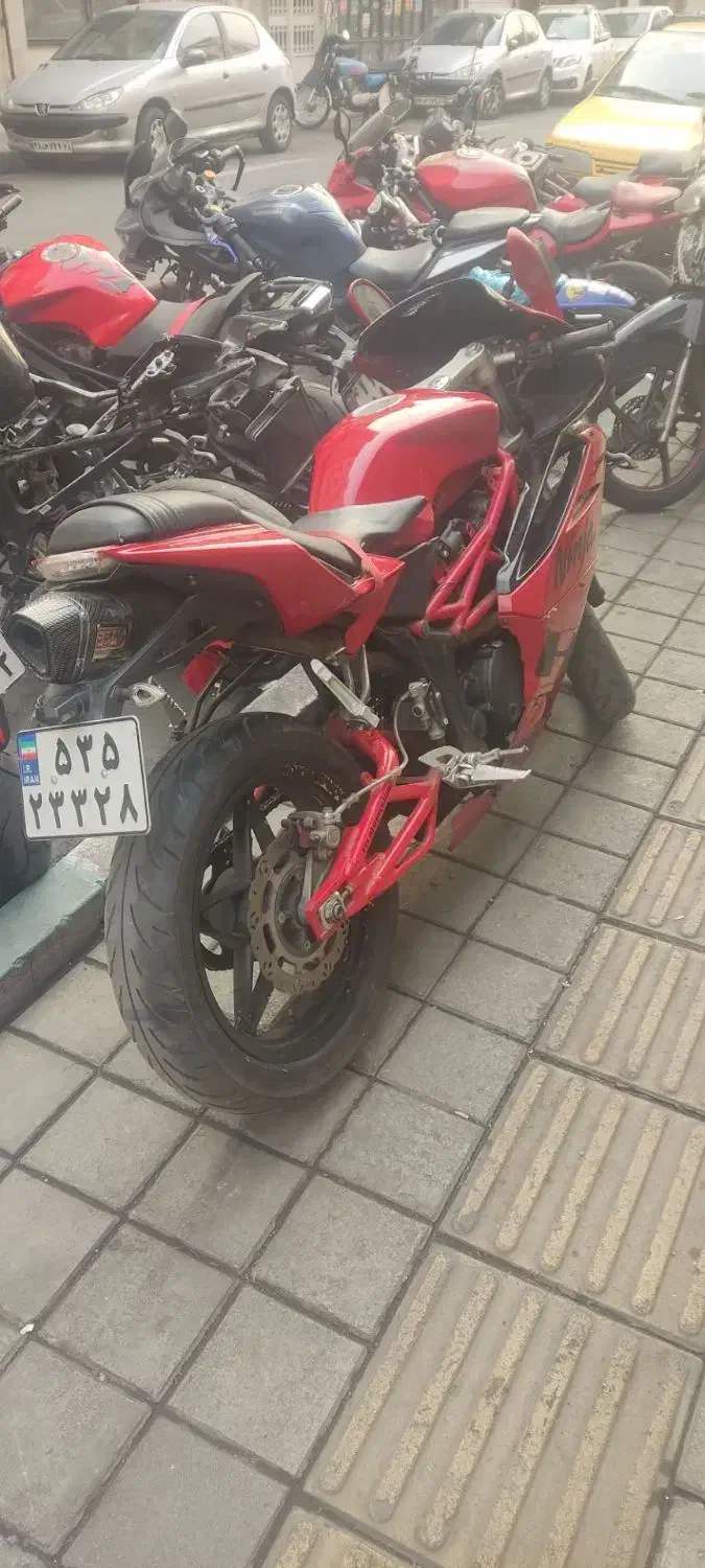 مگلی 250مدل 95|موتورسیکلت|رشت, پارک شهر|دیوار