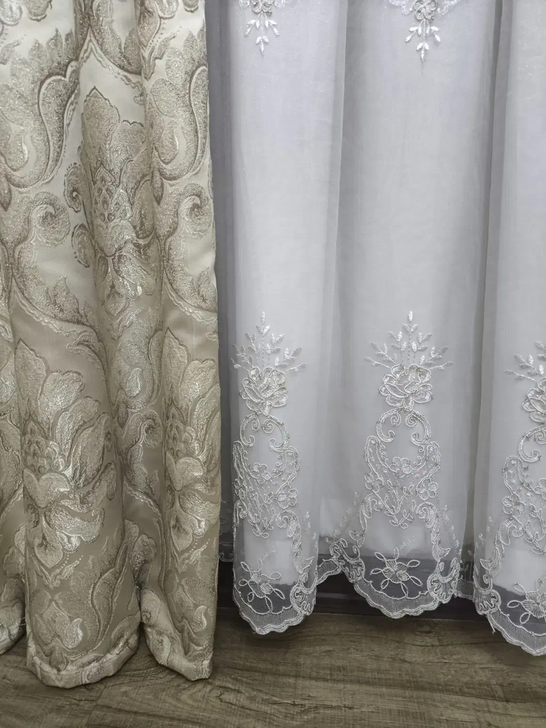 پرده پذیرایی|پرده، رانر، رومیزی|اسلام‌شهر, شهرک مهدیه|دیوار