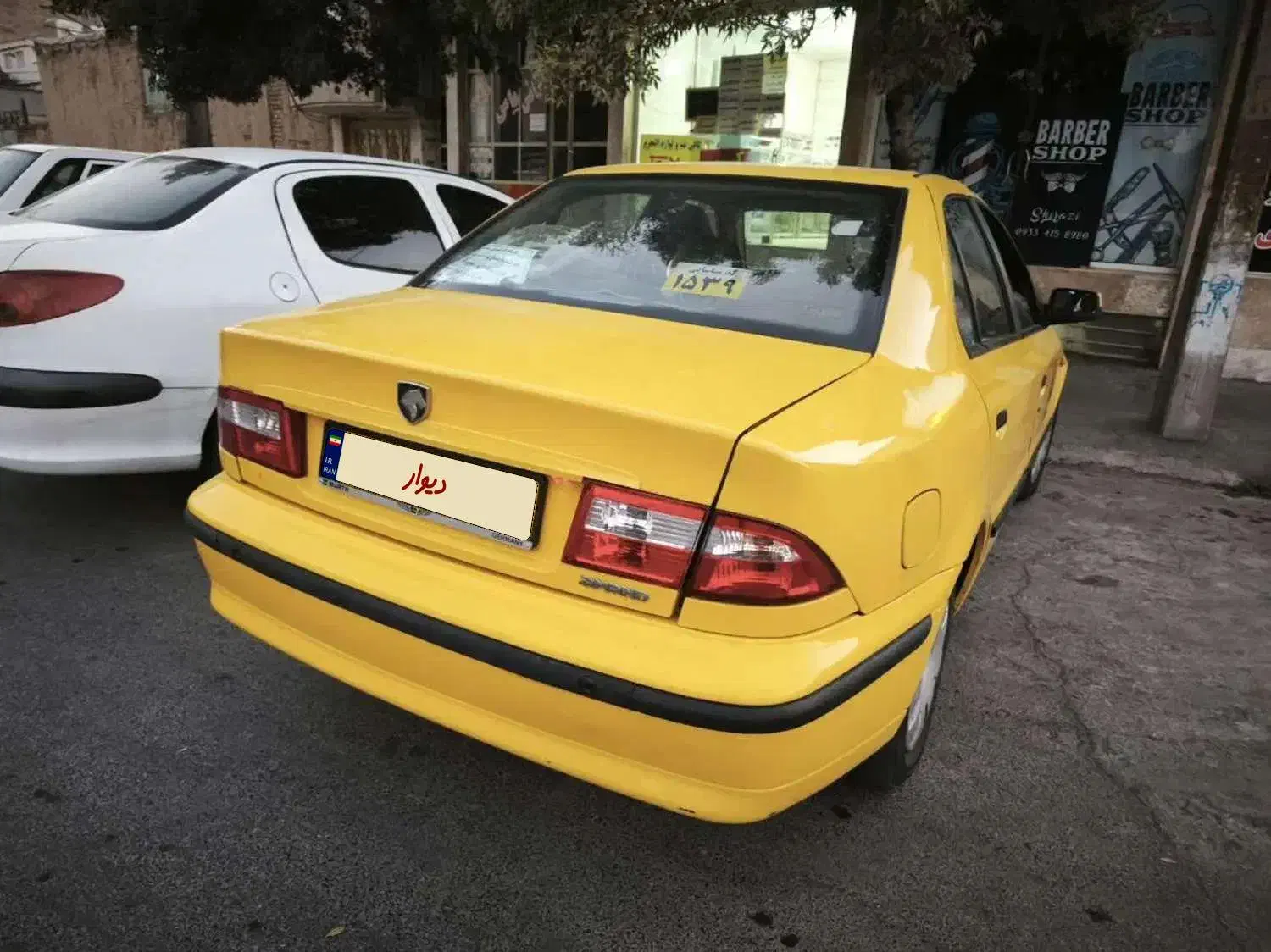 سمند تاکسی داخل شهری|خودرو سواری و وانت|اراک, |دیوار