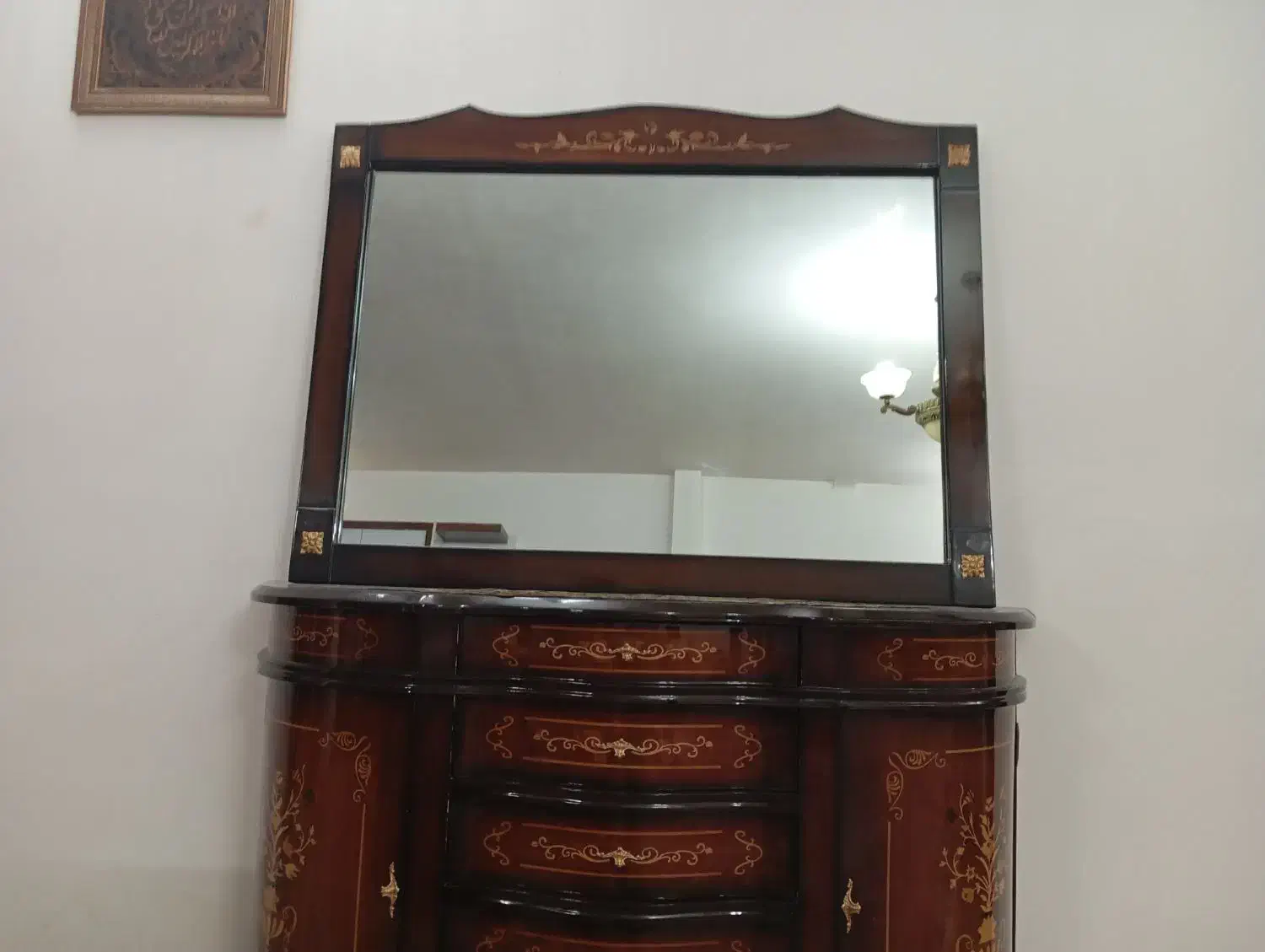 کنسول چوب|بوفه، ویترین، کنسول|گلبهار, شهر جدید گلبهار|دیوار