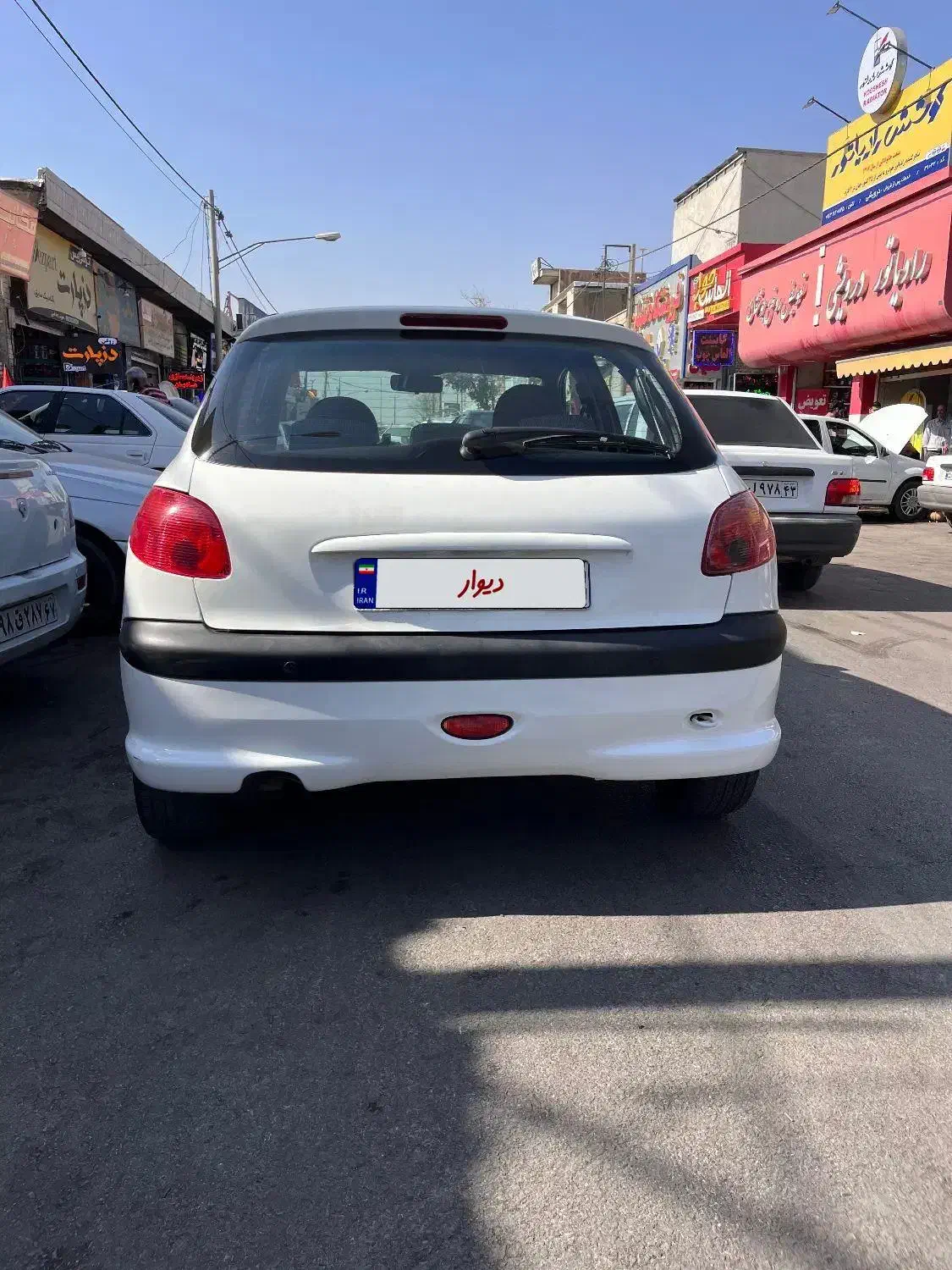 ۲۰۶تیپ ۵سفیدعروسک|خودرو سواری و وانت|شاهین‌شهر, حاجی آباد|دیوار