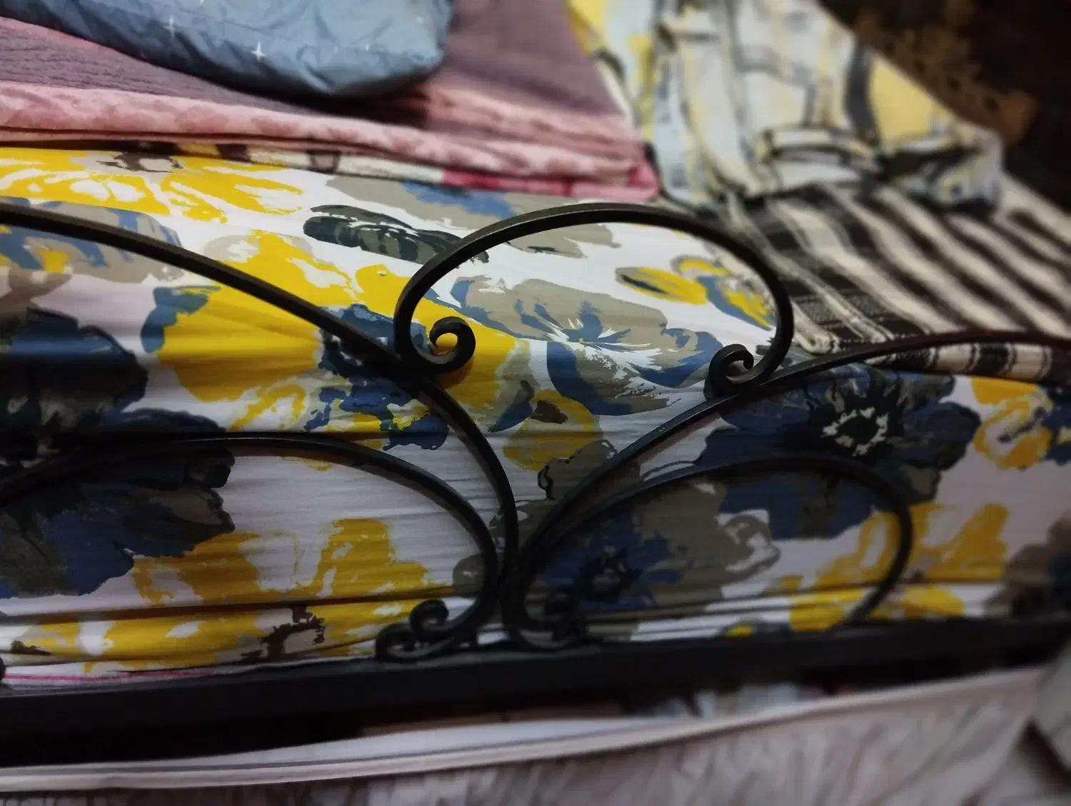 سرویس خواب دو نفره فلزی (فرفوژه)|تخت و سرویس خواب|تهران, ائمه اطهار|دیوار