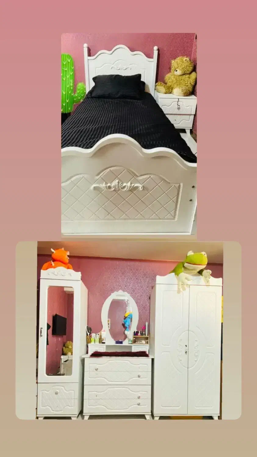 سرویس خواب ممبران نوجوان|تخت و سرویس خواب|گلستان (تهران), |دیوار