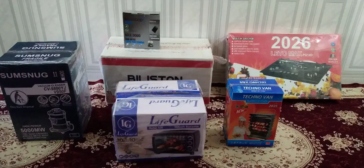 وسایل خونگی نو|اجاق گاز و لوازم برقی پخت‌وپز|بندر ماهشهر, |دیوار