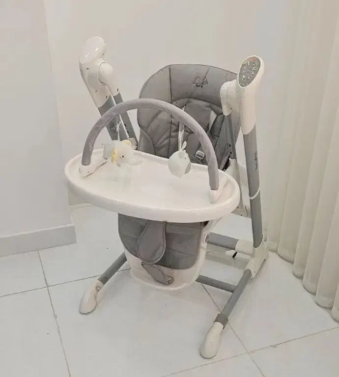 صندلی غذا چند کاره آنجل بیبی در حد نو|تخت و صندلی بچه|ایلام, |دیوار
