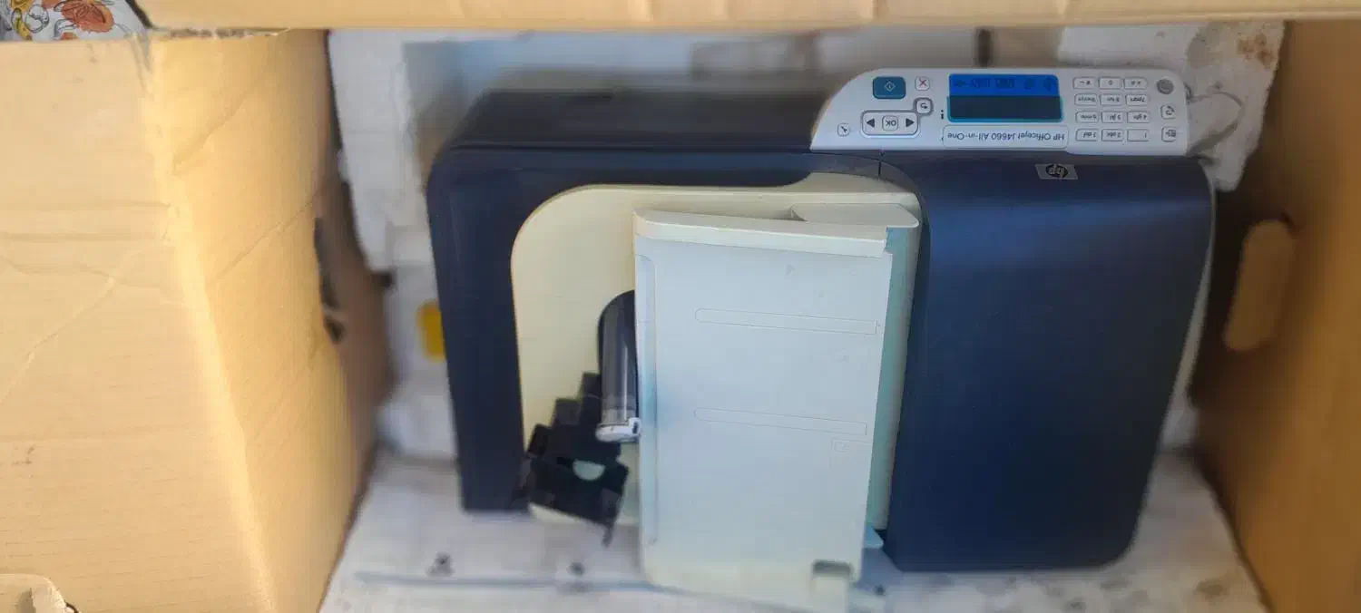 پرینتر ۴ کاره hp|پرینتر، اسکنر، کپی، فکس|گرمی, |دیوار