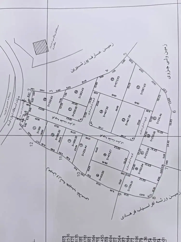 چند قطعه زمین مسکونی در تازه اباد متری ۵۵۰۰|فروش زمین و ملک کلنگی|رضوانشهر, |دیوار