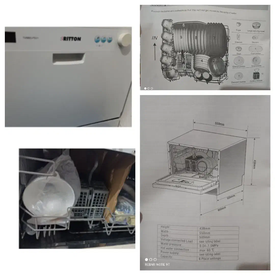 ماشین ظرفشویی مارک ریتون|ماشین ظرفشویی|قزوین, |دیوار
