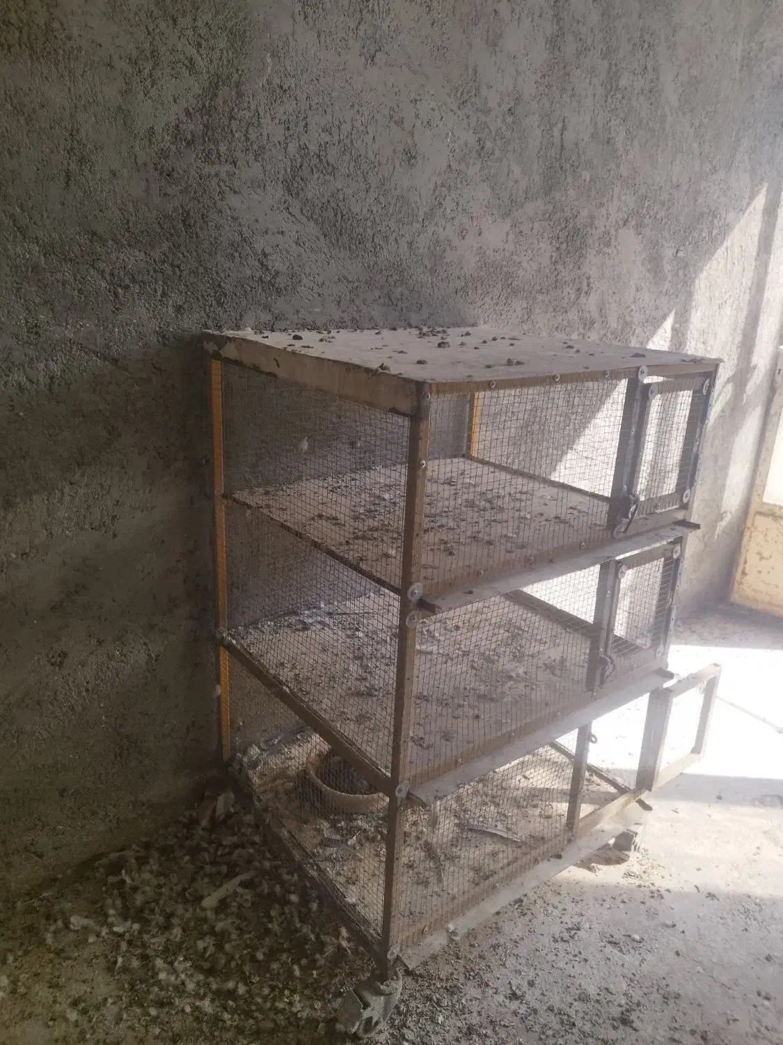 قفس سه طبقه|لوازم جانبی حیوانات|ابریشم, |دیوار