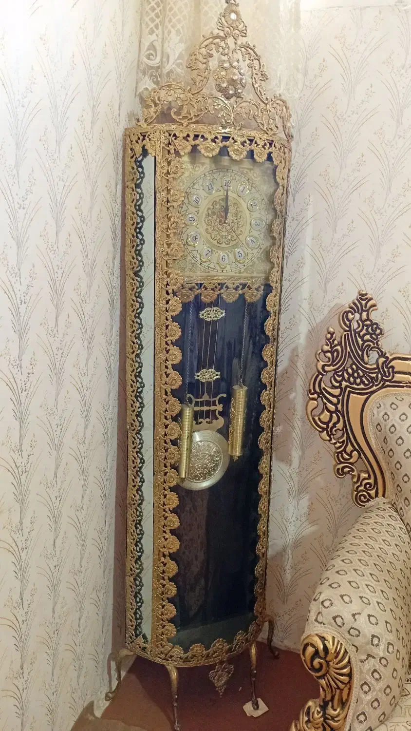 ساعت برنز درحدنو|ساعت دیواری و تزئینی|تبریز, |دیوار