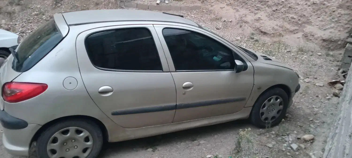 ۲۰۶تیپ۴ فرانسوی|خودرو سواری و وانت|توتکابن, |دیوار