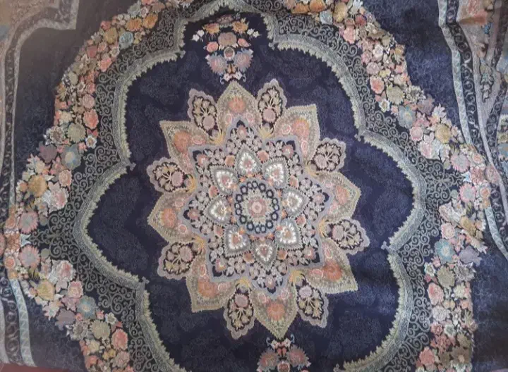 یکجفت روفرشی مخمل شانل دورکش آکبند ونو ۴۵۰۰ تومان|روفرشی|اردبیل, |دیوار