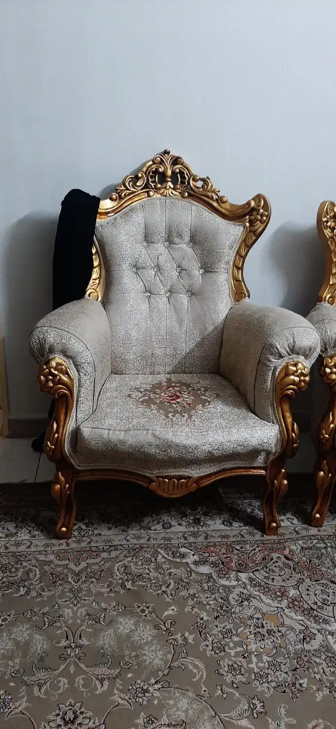 مبل استیل ۹نفره|مبلمان خانگی و میز عسلی|تهران, امام زاده حسن|دیوار