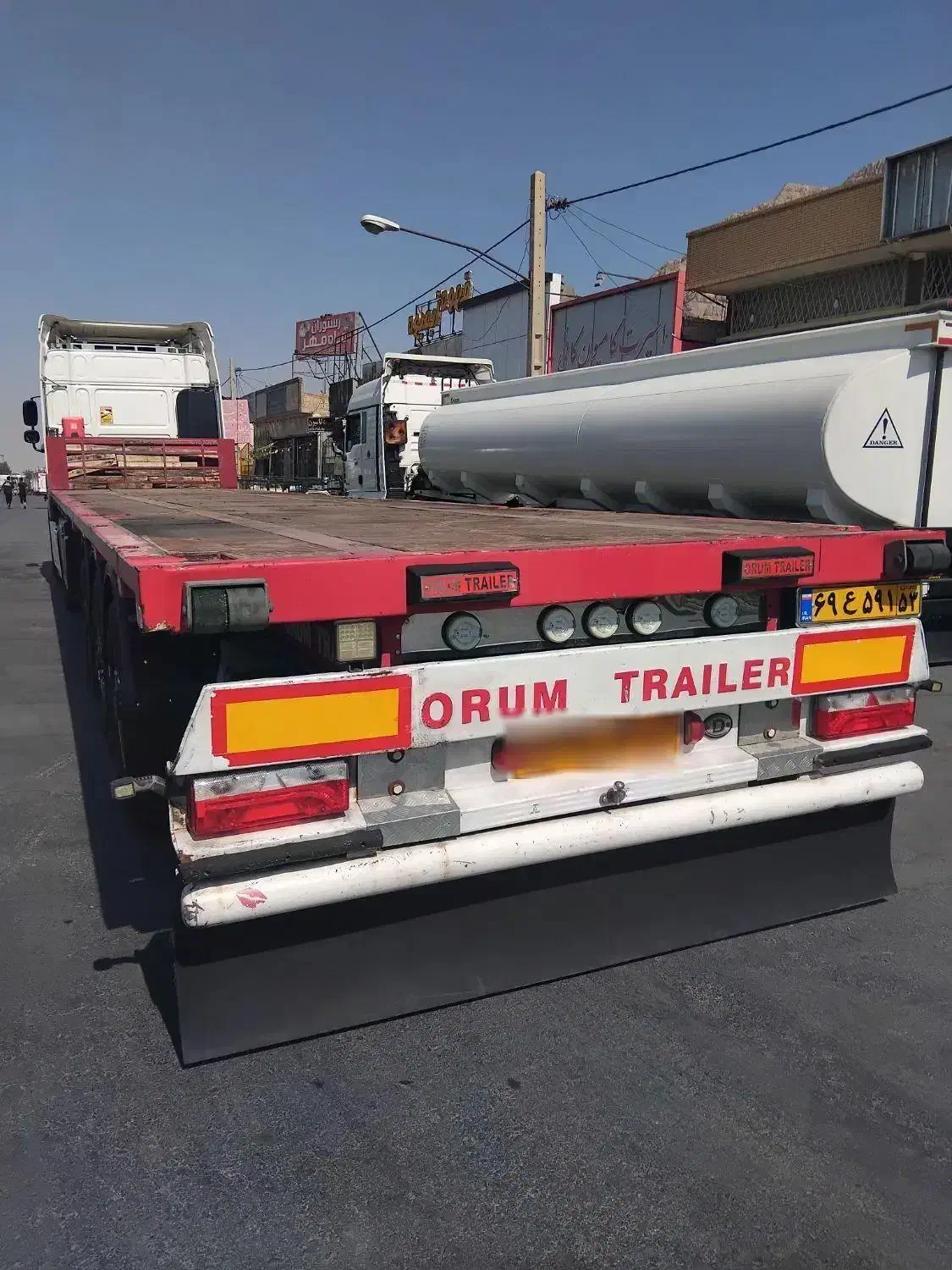 کفی اروم تریلر شرکتی سند دار ردل کش مدل ۹۶|خودرو سنگین|اصفهان, باغ زرشک|دیوار