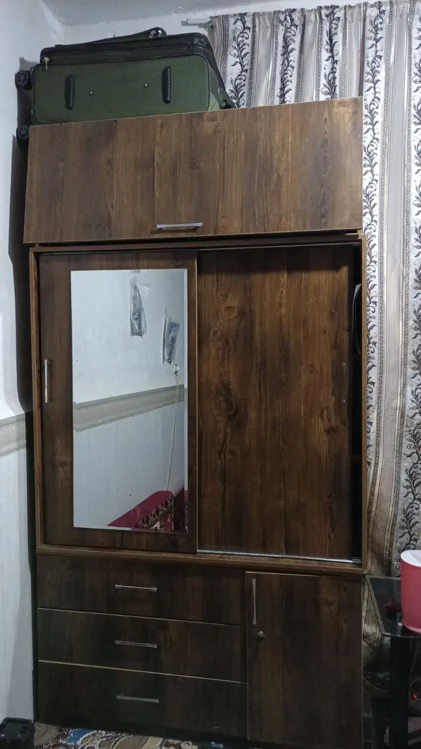 کمد سه تکه در کشویی سالم مبل 8نفره و یخچال سالم|یخچال و فریزر|آبادان, |دیوار