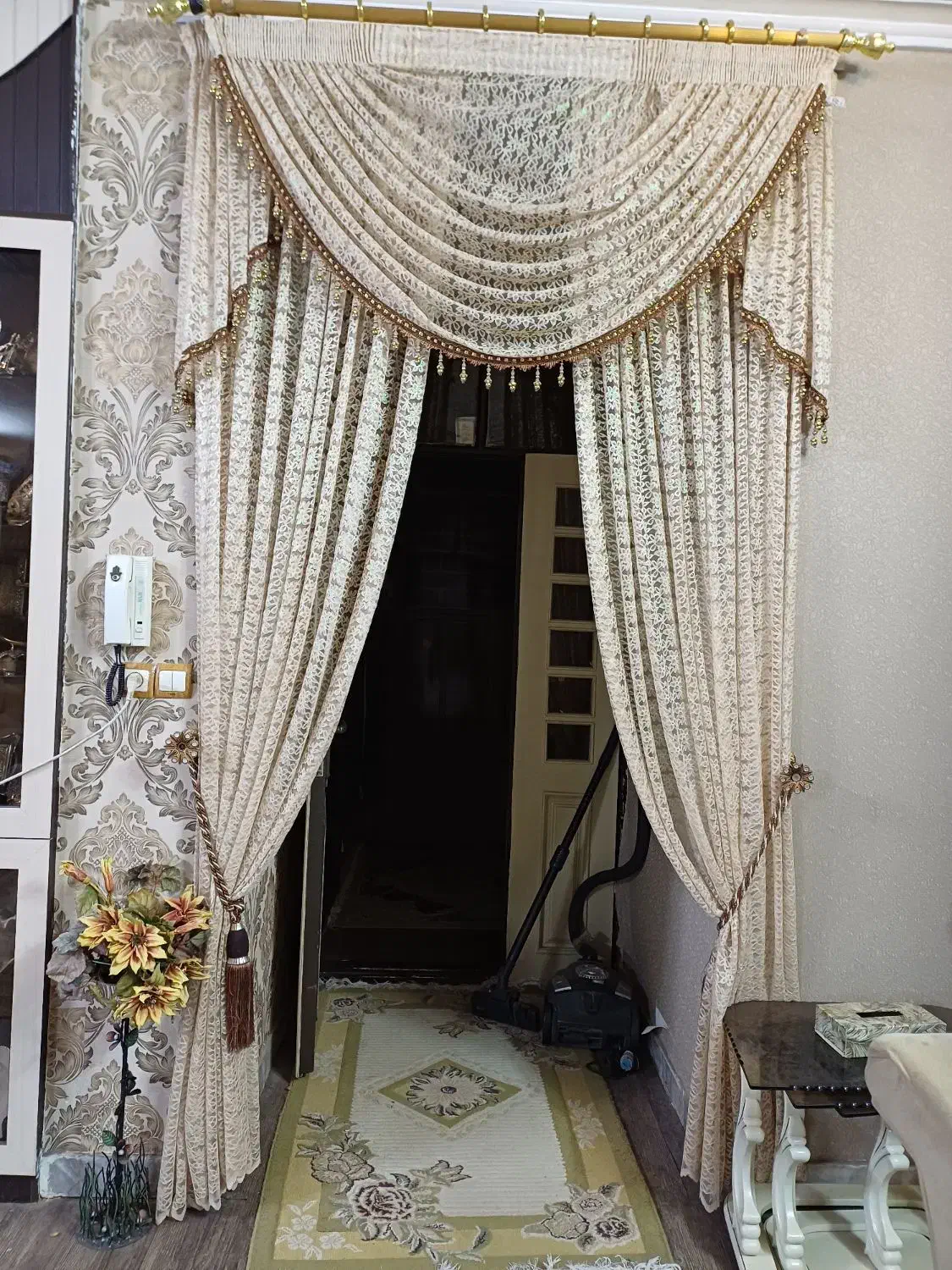 پرده پذیرایی و ورودی|پرده، رانر، رومیزی|فریمان, |دیوار