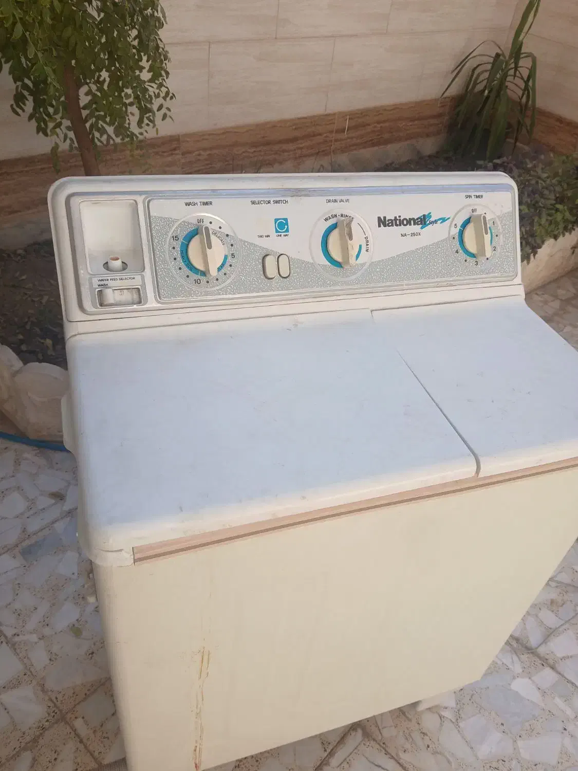 لباس شویی دوقلو ناسیونال|ماشین لباسشویی و خشک‌کن لباس|برخوار, |دیوار