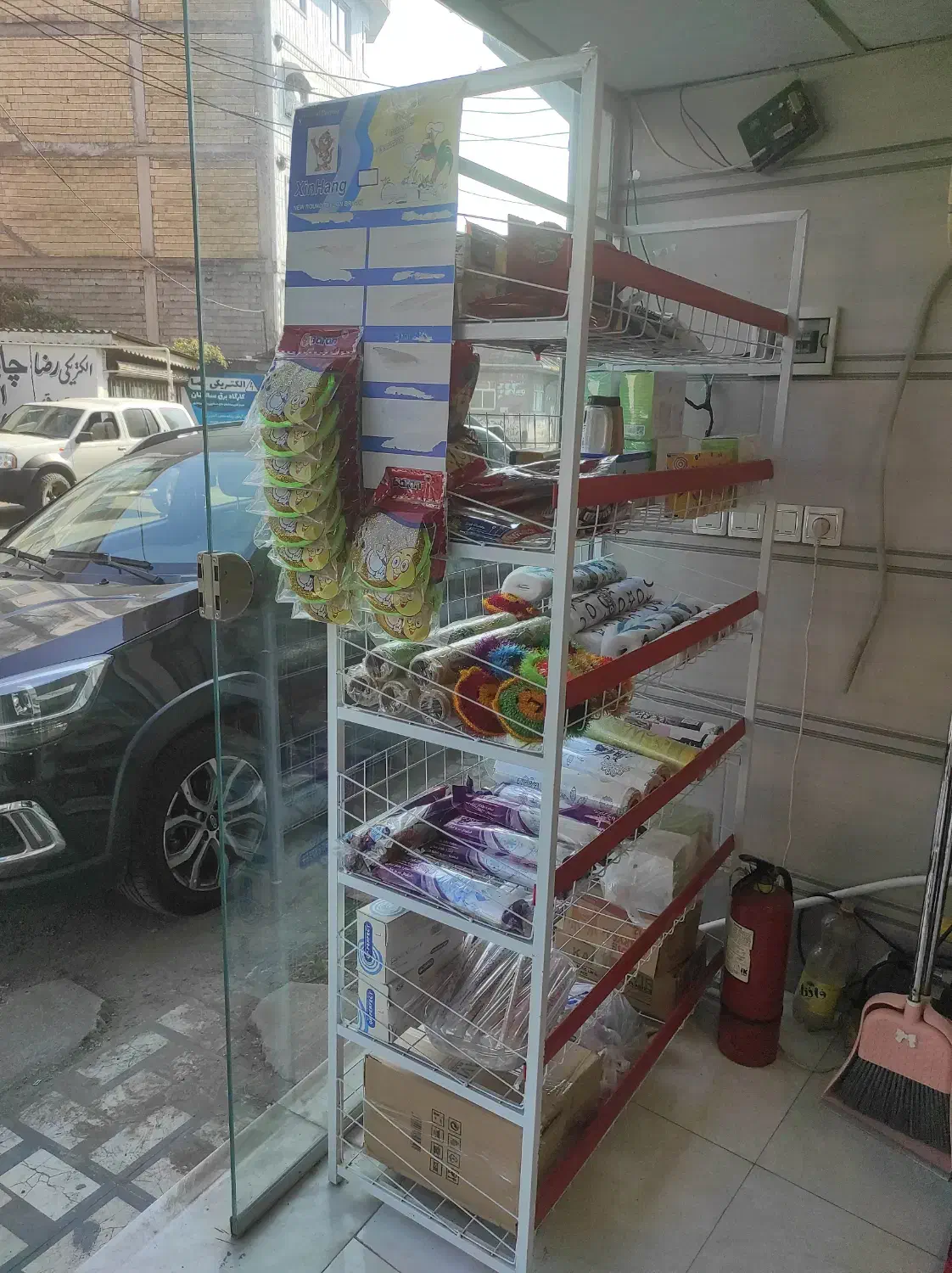 قفسه فلزی فروشگاهی|فروشگاه و مغازه|لنگرود, |دیوار