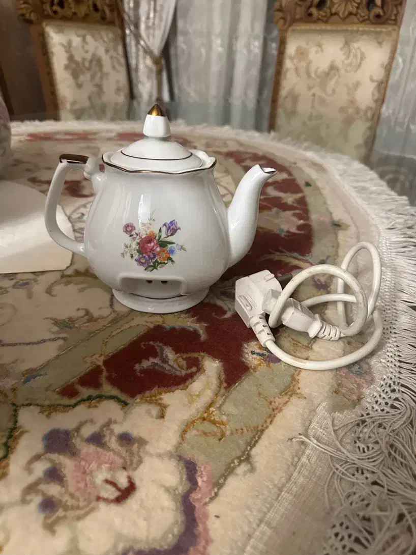 کتری برقی ژاپن قدیمی اصل آنتیک|کلکسیون اشیاء عتیقه|تبریز, |دیوار