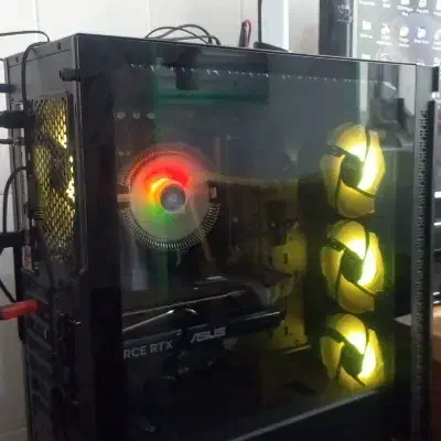 کیس گیمینگ I5 14400 F / RTX 5060 8Gb|رایانه رومیزی|تهران, شهرک ولیعصر شمالی|دیوار