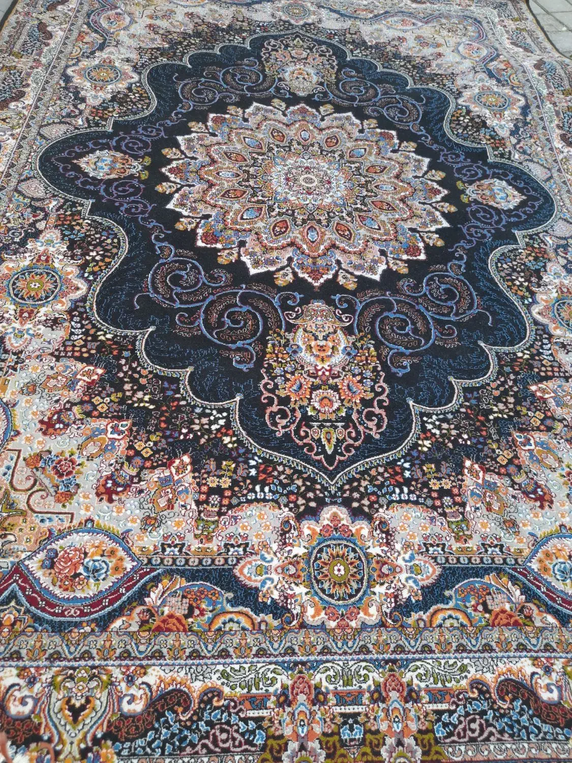 ۴تخته ۹متری ۷۰۰شانه جفت|فرش|نورآباد, |دیوار