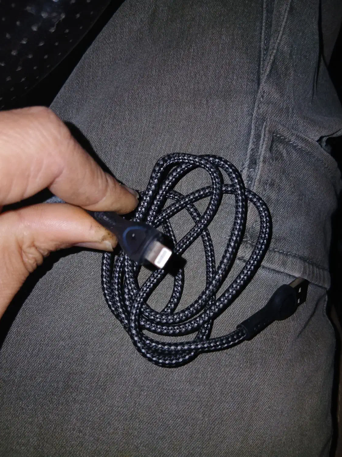 کابل شارژر اپل رقص نور دار|لوازم جانبی موبایل و تبلت|بروجرد, |دیوار