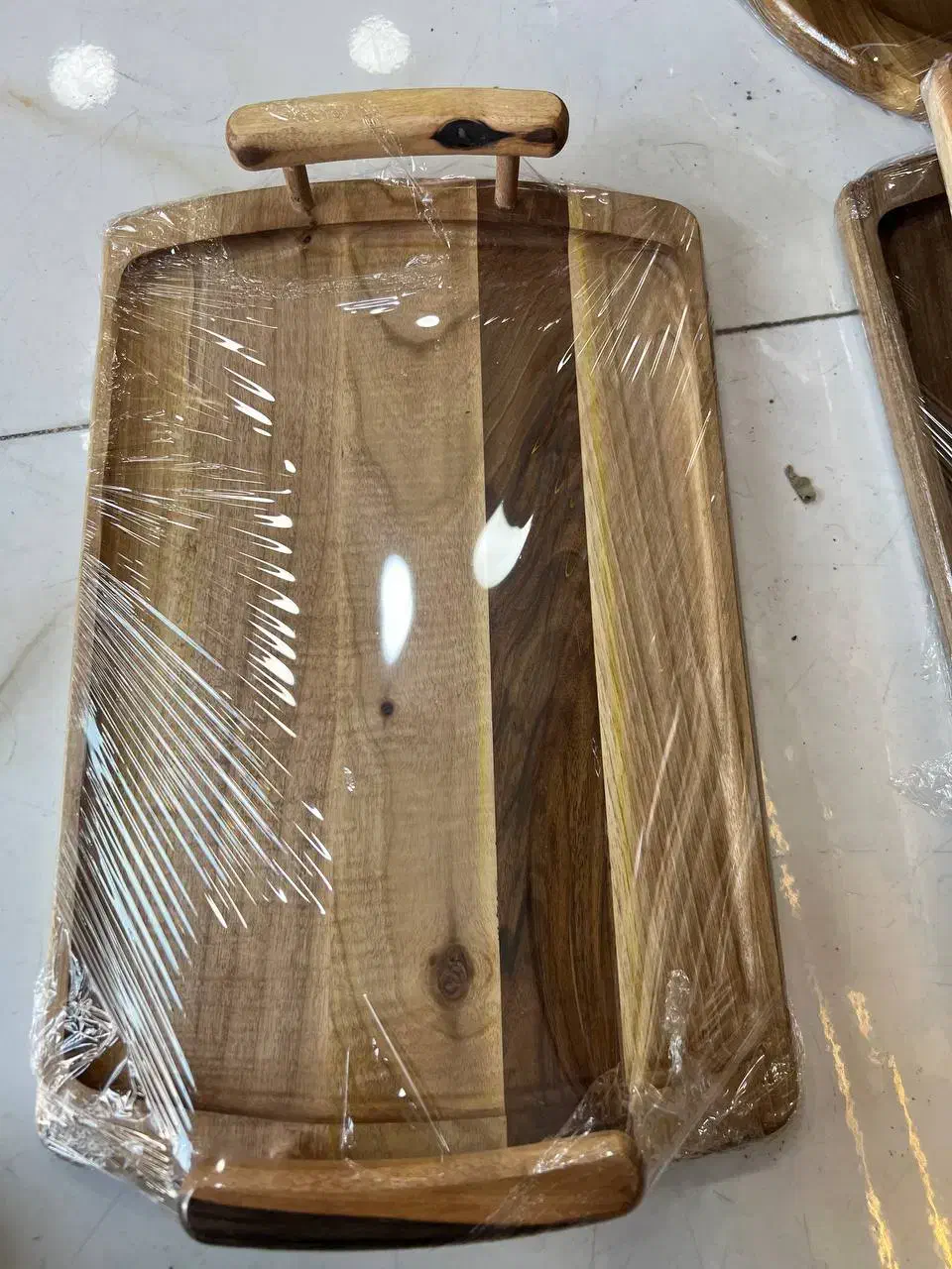 سینی چوبی|ظروف سرو و پذیرایی|آفتاب, |دیوار