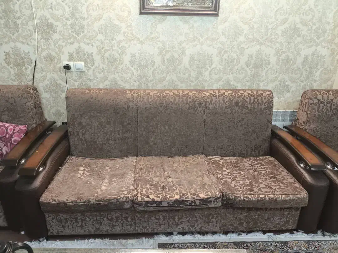 مبلمان راحتی هفت نفره|مبلمان خانگی و میز عسلی|اصفهان, شمس آباد|دیوار